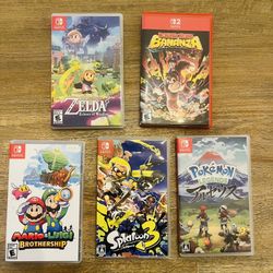 Nintendo switch games