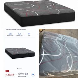 King Size🔥 |  Firm Top Memory Foam Firm Mattress