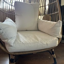 Wicker Egg Chair For Kids 