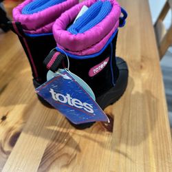 Toddler girl snow boots 