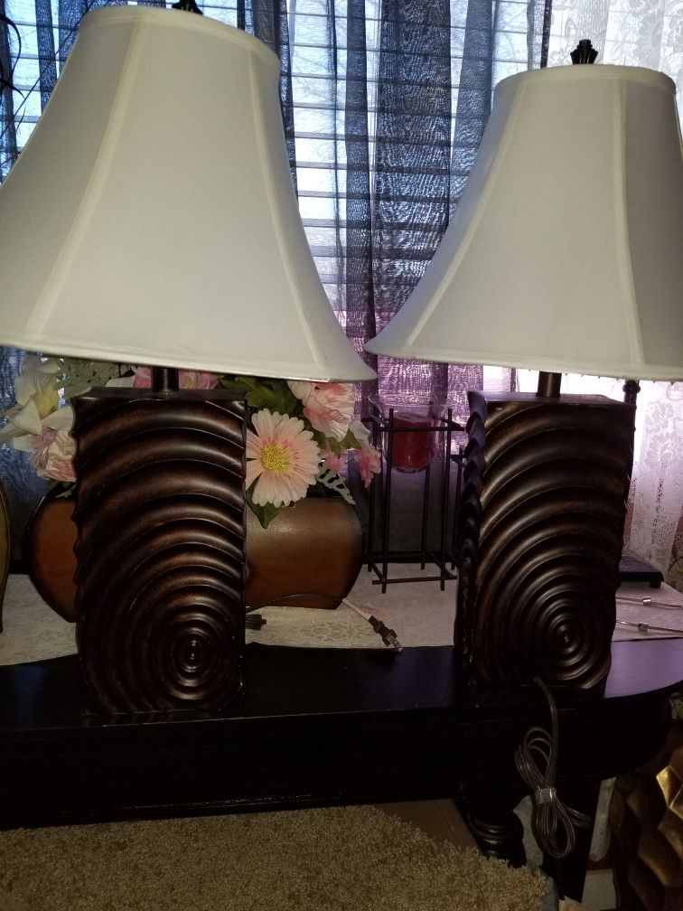 Set de lámparas para mesa