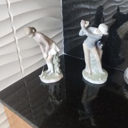 Lladro  Porcelain Golfer Figurine(s)