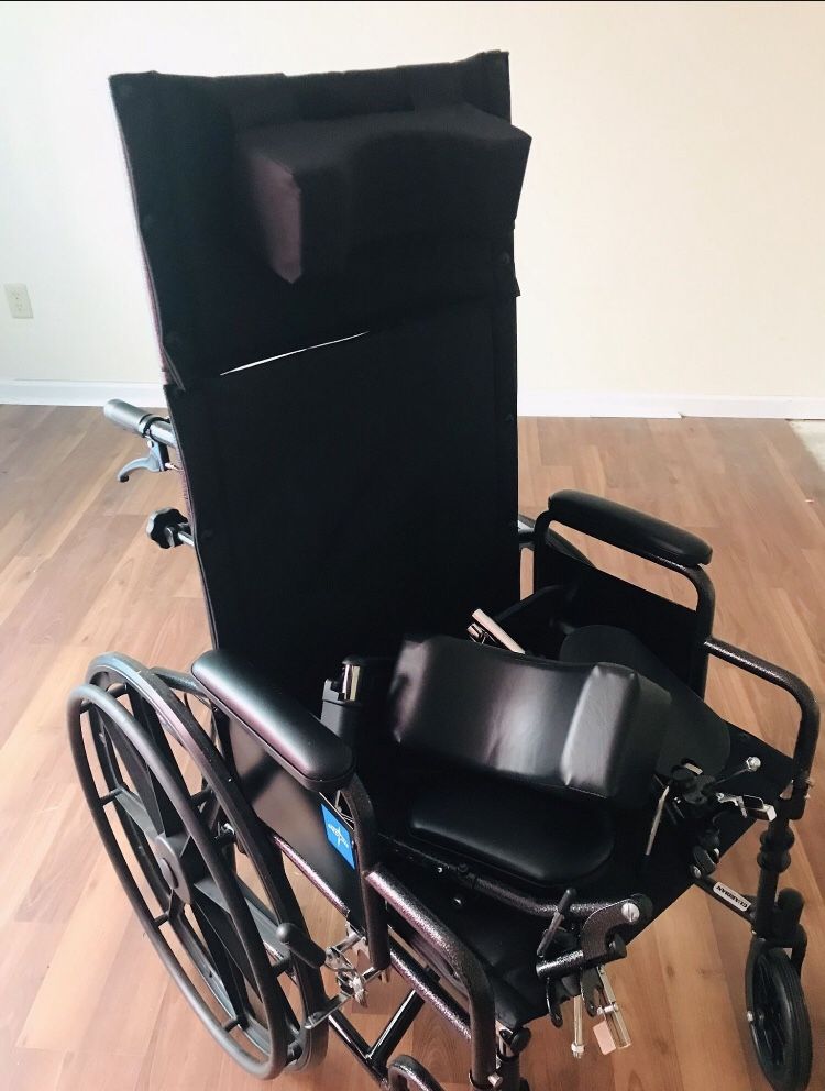Brand New Medline Reclining Manual Wheelchair