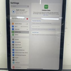 Apple iPad 10.9" MQ6K3LL/A 10th Generation 64GB Gray Color Wi-Fi & Cellular