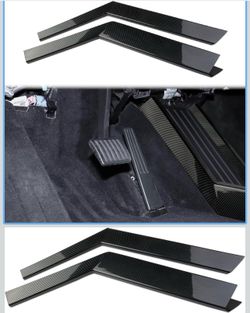 Carbon Fiber Style Front Row Central Control Sides Trim Accessories for Tesla Cybertruck (Bright Surface) New 45 • Compatible List - Perfect fit fo