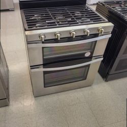 WHIRLPOOL GOLD DOUBLE OVEN RANGE OPEN BOX ITEM DH