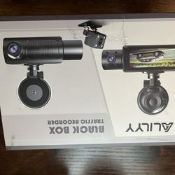 Dash Cam Front And Inside Traffic Recorder