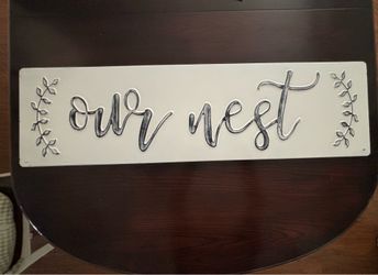 Our Nest Wall Decor