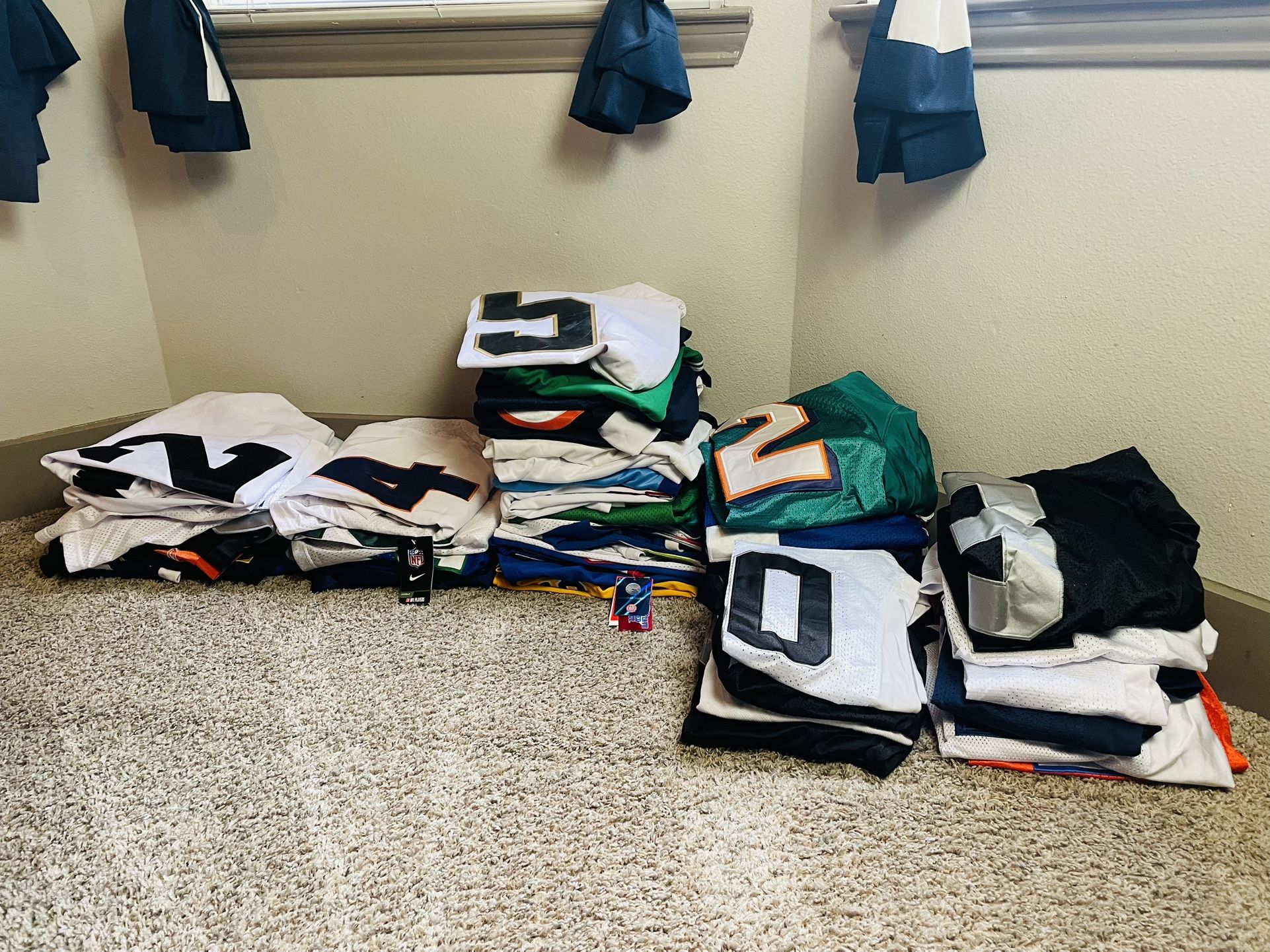 Deal on All My Collection Of Authentic Jerseys