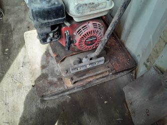 Wacker compactor Honda motor