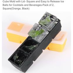 Silicone Ice Cube Spheres And Cubes