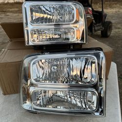 New Ford F250 F350 Headlights 05-2007