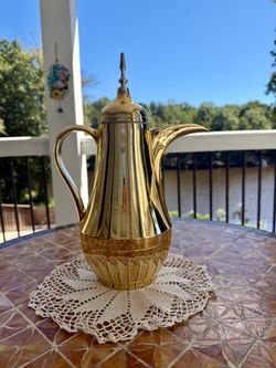 Vintage Middle Eastern Style Thermos Carafe