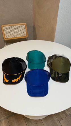 Blank Trucker hats (8) for embroidery