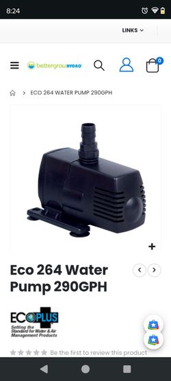 (2) ECO 264 WATER PUMPS
