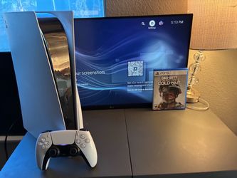 PS5 DISC VERSION + CALL OF DUTY BLACK OPS COLD WAR $450 FIRM