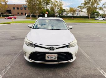 Toyota Avalon White Sedan
