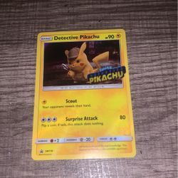 2019 Detective Pikachu Pokemon Card for Sale in Phoenix, AZ - OfferUp