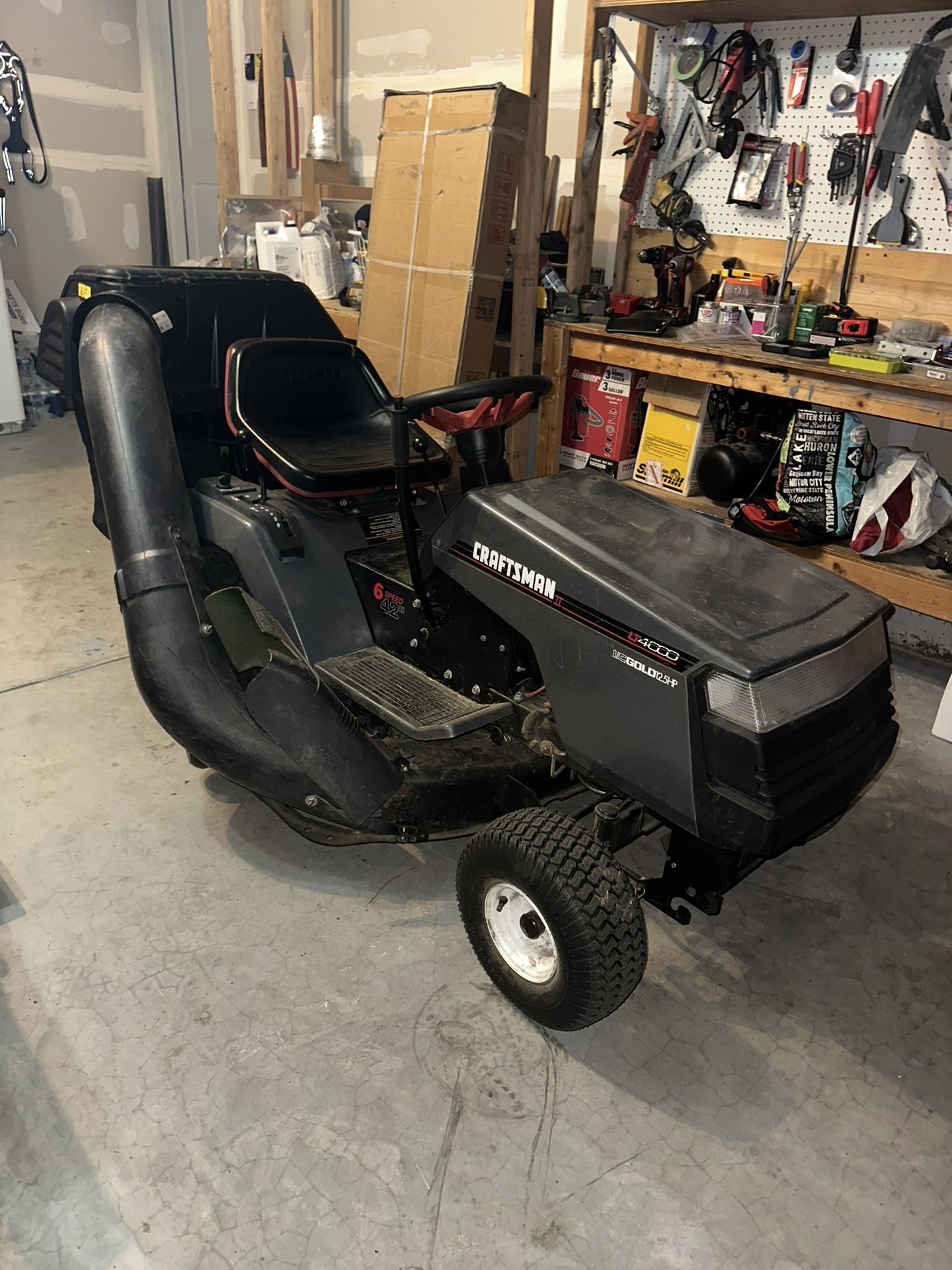Craftsman LT4000 Lawnmower for Sale in Elwood, IL OfferUp