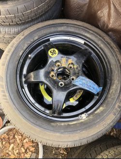 Mercedes S Class spare tire