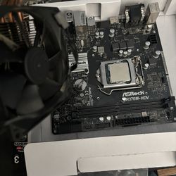 CPU+motherboard+heatsink and fan