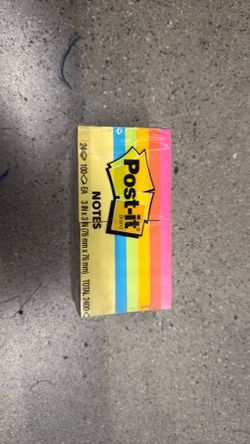 Post it notes.