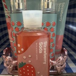 Bath & Body Works, Strawberry Soda Bundle