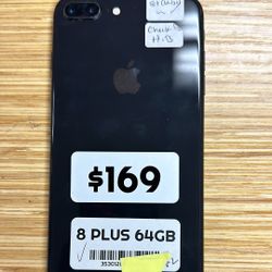 ON SALE 8 PLUS 64GB UNLOCKED 