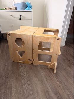 Montessori tower for toodler