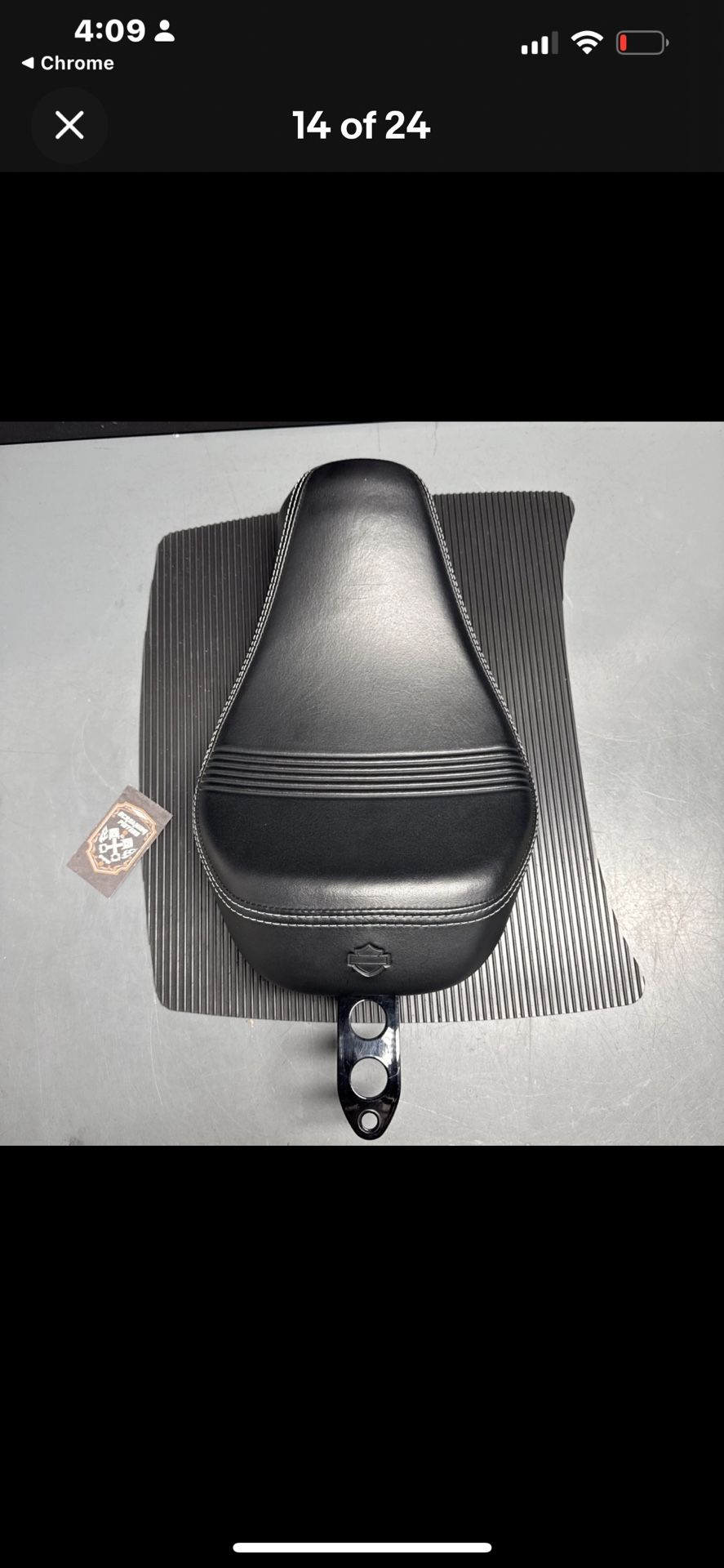 (contact info removed)8 OEM NTO 2004-2022 HARLEY-DAVIDSON SPORTSTER XL1200N SOLO SEAT
