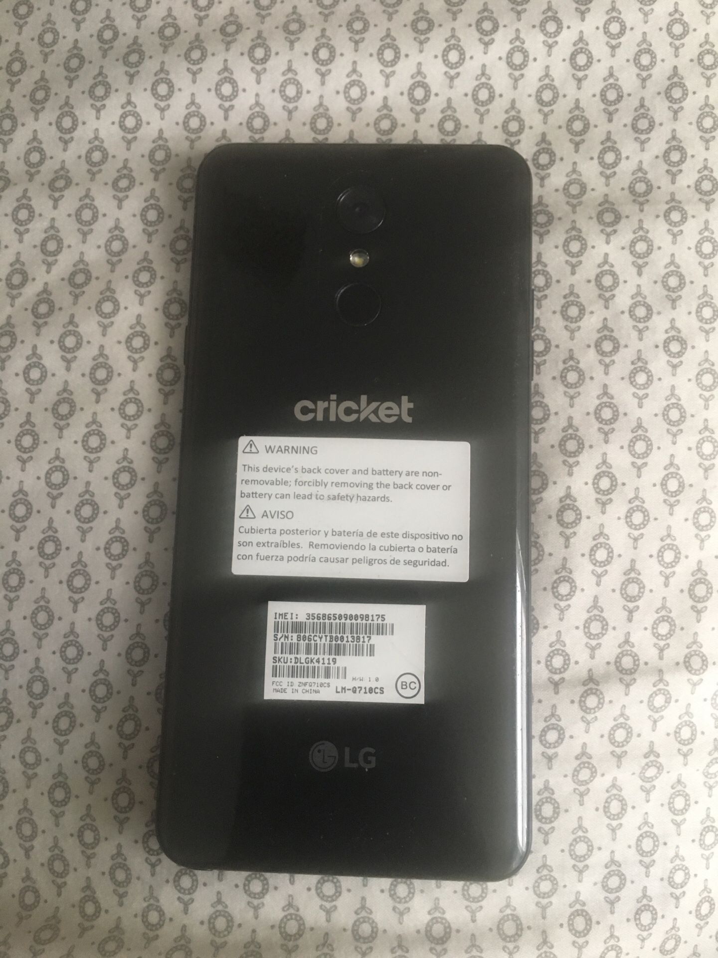 Cricket Stylo Lg