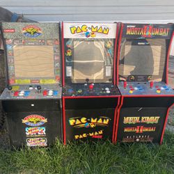 3 Arcade Machines
