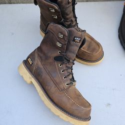 Size 9.5 EE Ariat Work Boots Soft Toe 