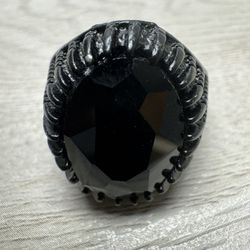 Unique Men's Ring with Stunning Onyx Stone – Must See!