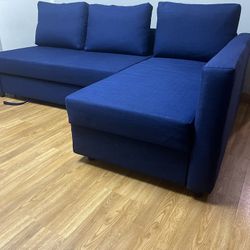 Blue IKEA Couch 