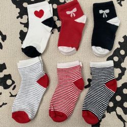 Girl's Socks Size 2-4T Kids Clothes