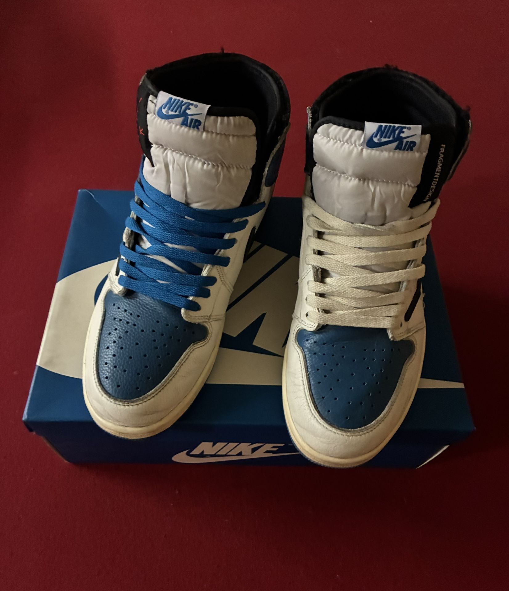Jordan 1 “ Travis Scott x Fragment “