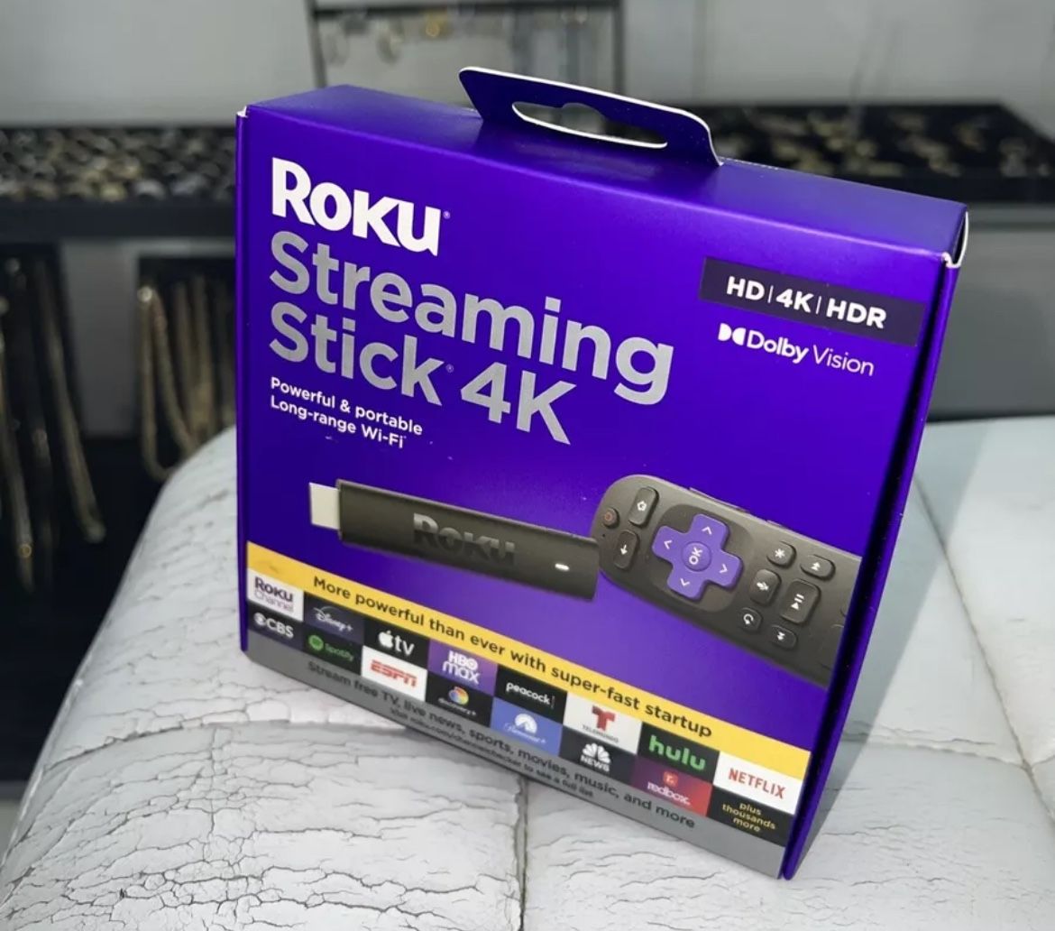 Roku 3820R Streaming Stick 4K - Black