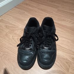 Black Air Force 1 Really Messed Up Size 8