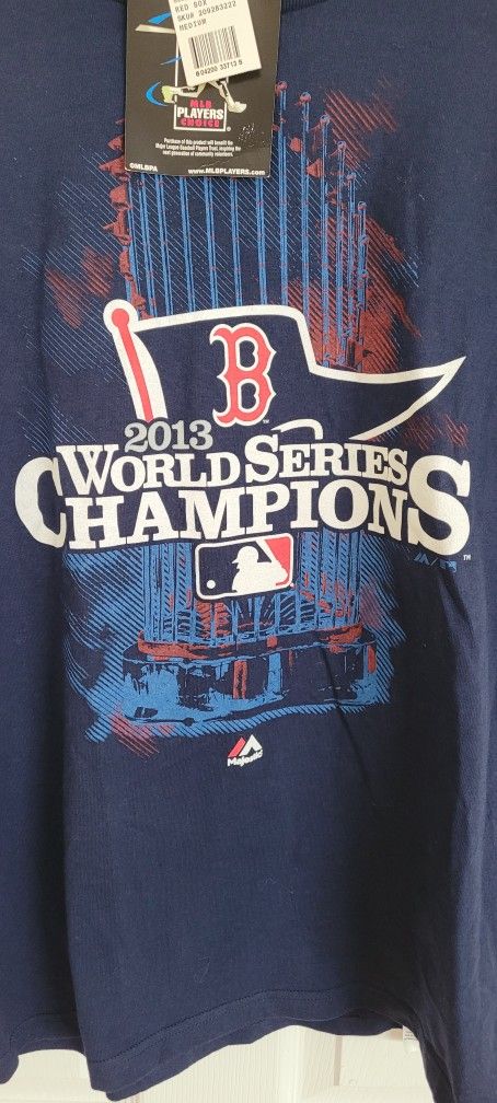 World Series Red Sox 2013 Year T-Shirt Size M