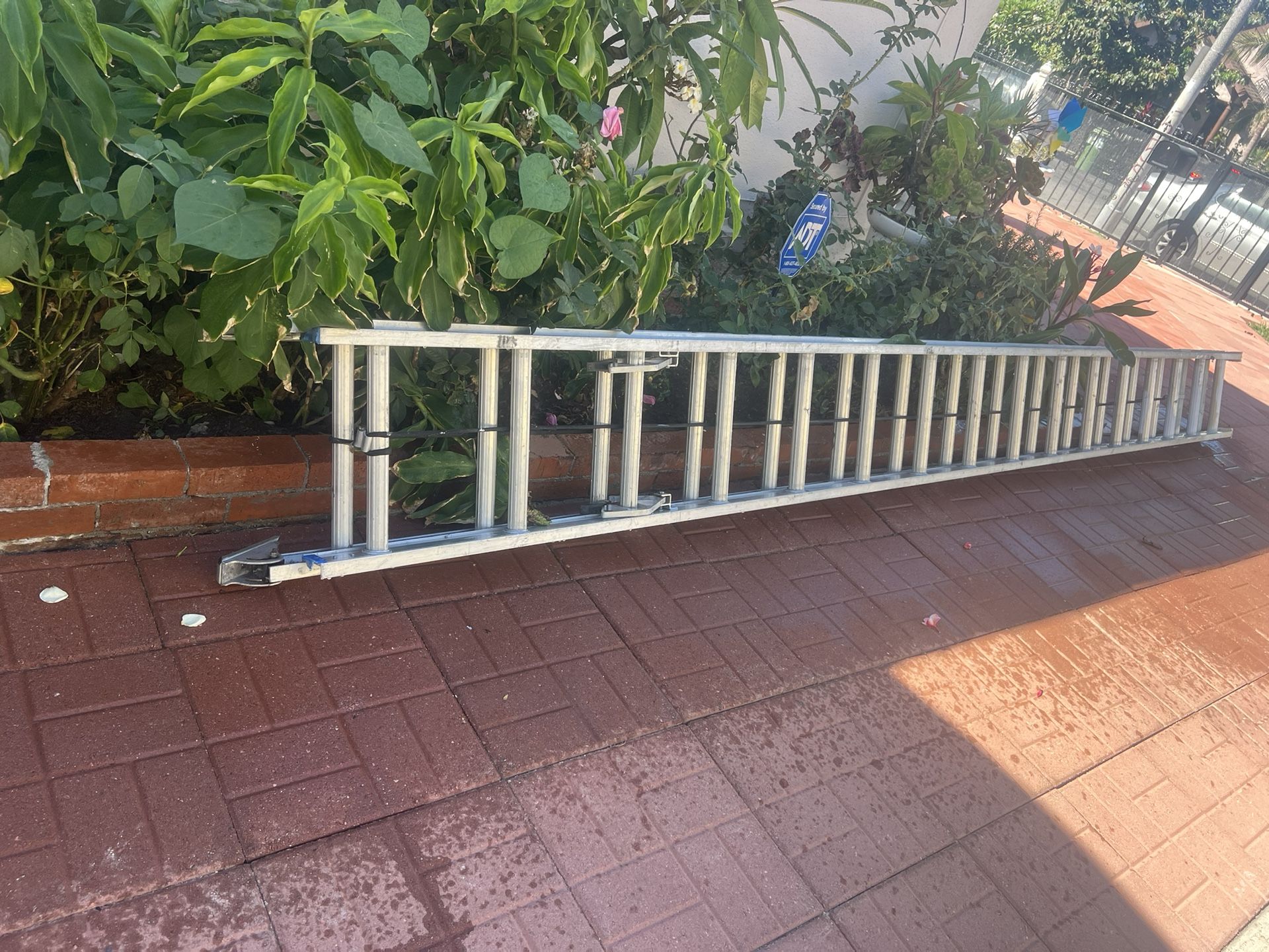 Escalera de 40 pies casi nueva muy barata 