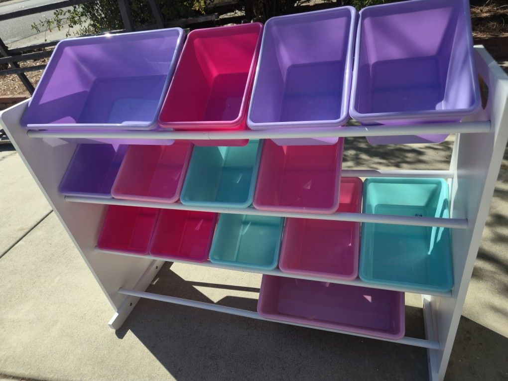 Toy Organizer Rack