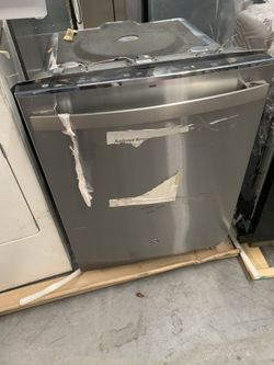 GE dishwasher in stainless steel new