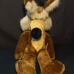 Vintage 18” Wile E. Wilee Coyote Plush  1992 