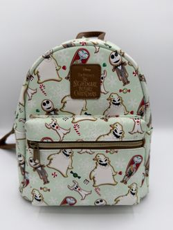 Loungefly Disney Nightmare Before Christmas Cookies Jack Oogie Mini Backpack