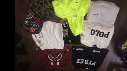 Bape supreme vintage tees clothing champion and jerseys