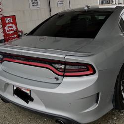 dodge charger rear bumper and trunk