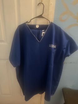 XL LA County jail scrubs