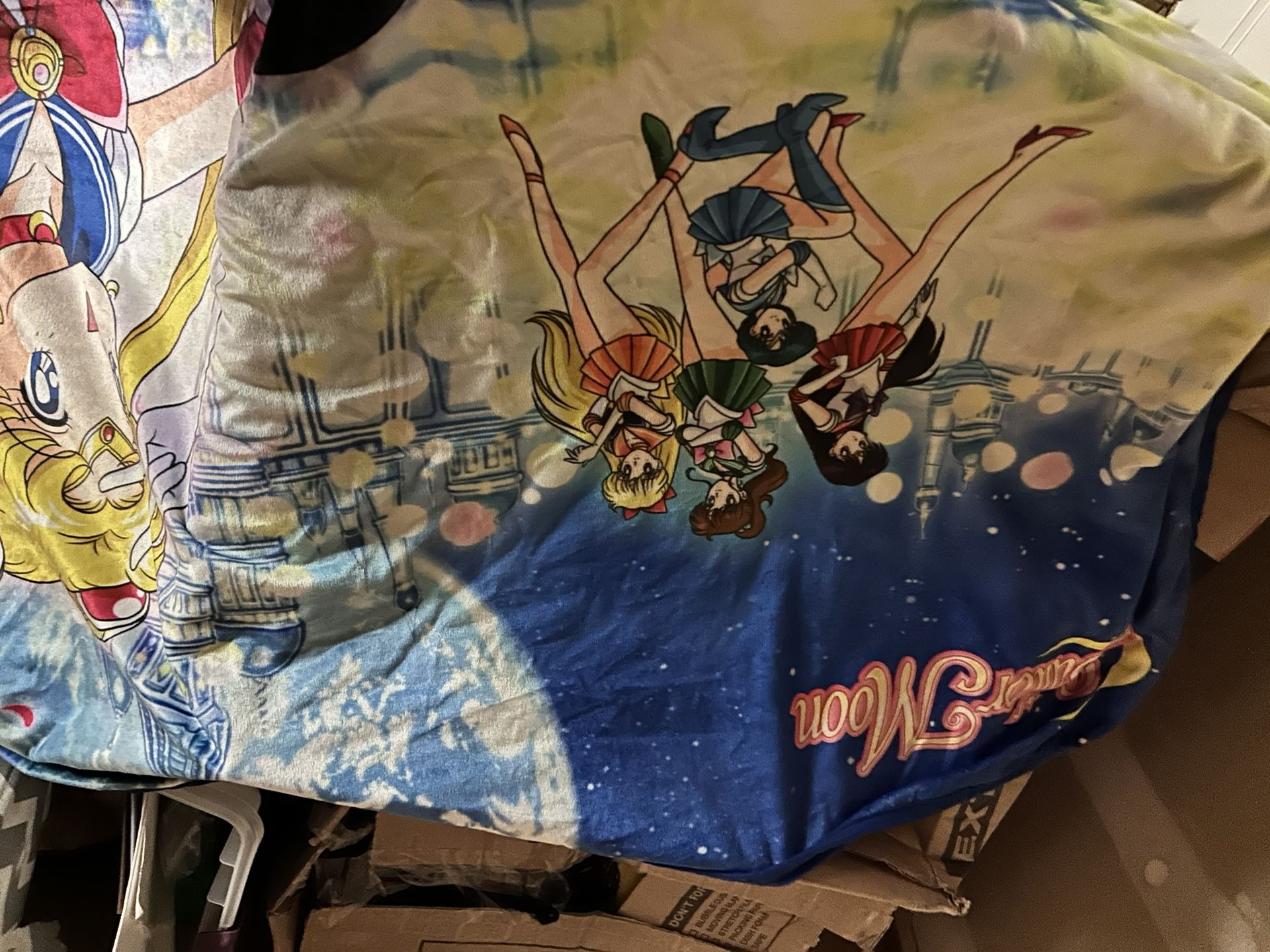 Vintage Sailor Moon Blanket