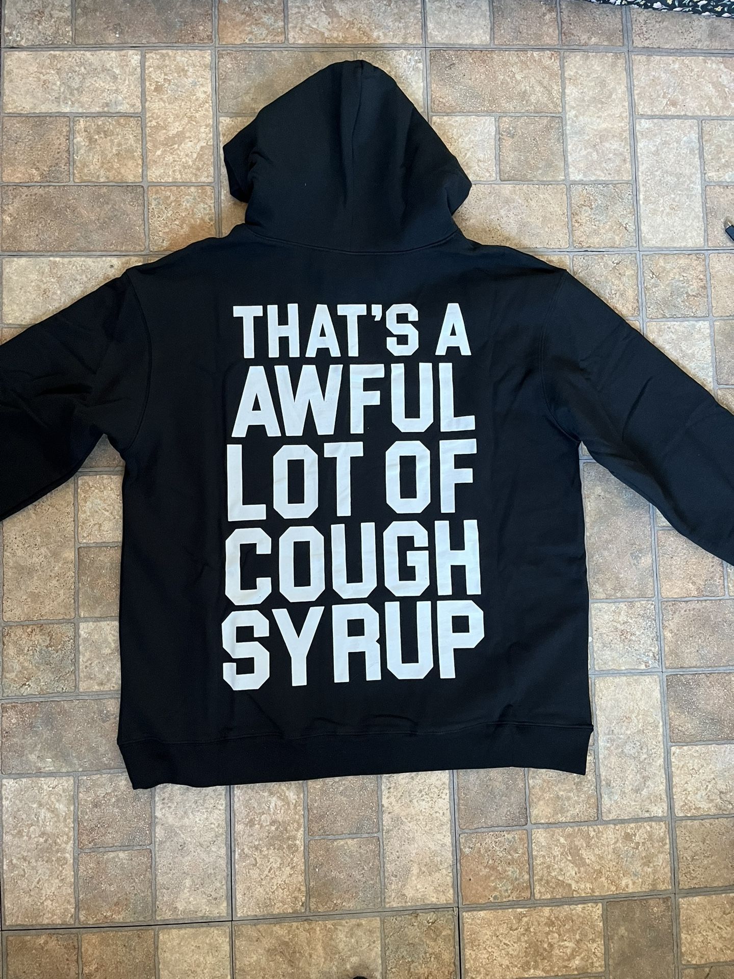 Cough Syrup Black Hoodie